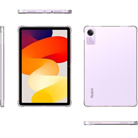 Puzdro pre Xiaomi Redmi Pad SE 11", silikónové, priehľadné