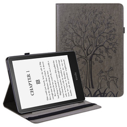 Puzdro s chlopňou pre Amazon Kindle Paperwhite 5 (2021), tree, modré
