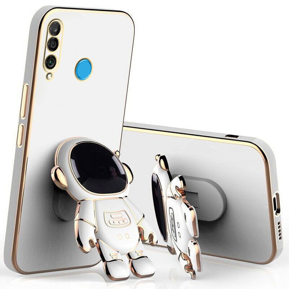 Obal na mobil pre  Huawei P30 Lite, Astronaut, biele
