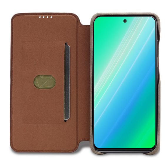 Klapkové puzdro pre Samsung Galaxy S23 Plus, ERBORD Retro, hnedé