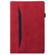 Puzdro pre Xiaomi Redmi Pad Pro / Xiaomi Poco Pad, Classic, s priestorom pre stylus, červené