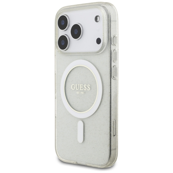 Puzdro IML Glitter Pearl Strap MagSafe pre iPhone 17 Pro Max