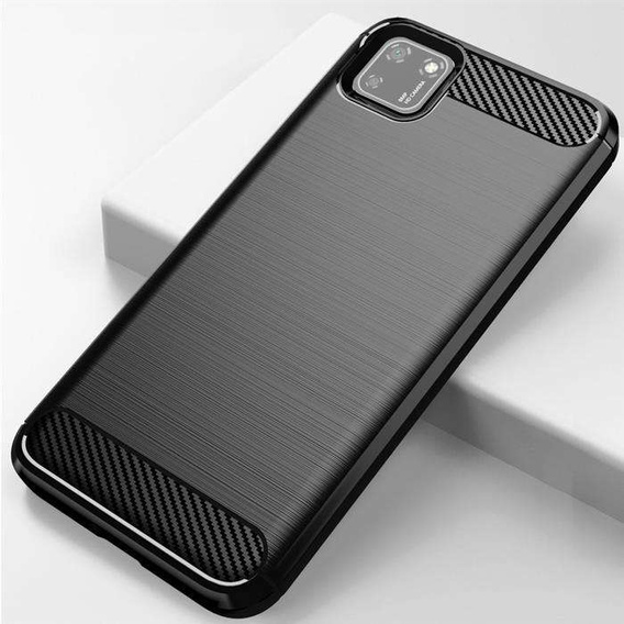 Obal na mobil pre Huawei Y5P, Carbon, čierne
