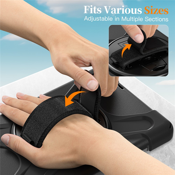 Puzdro s podstavcom a ramenným popruhom pre Lenovo Tab One