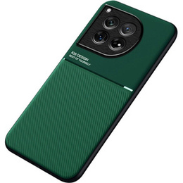 Puzdro pre OnePlus 12 5G, s magnetickou úchytkou, zelený