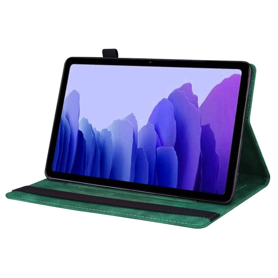 Puzdro pre Lenovo Tab P12, Classic, s priestorom pre stylus, zelený