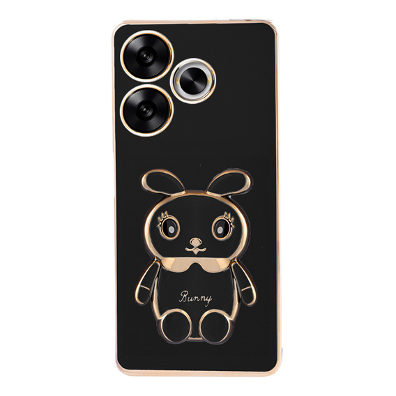Puzdro pre Xiaomi Redmi 13, Rabbit, čierne