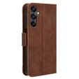 Klapkové puzdro pre Samsung Galaxy A25 5G, Card Slot, hnedé