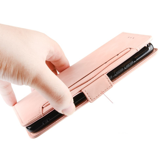 Klapkové puzdro pre Samsung Galaxy A25 5G, Card Slot, ružové