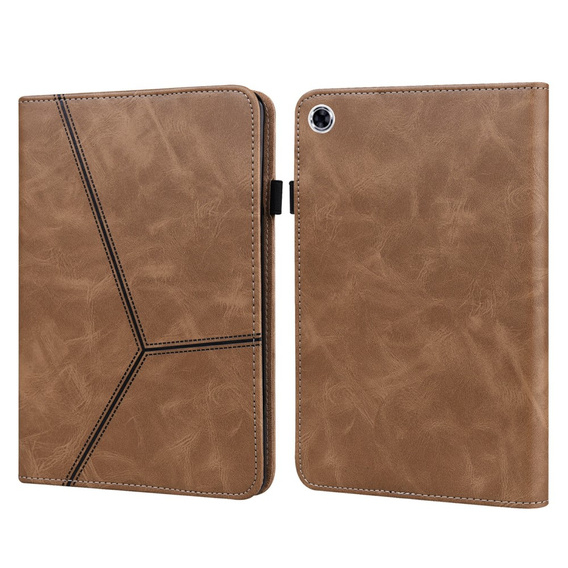 Puzdro pre Samsung Galaxy Tab A9+, Butterfly, hnedé