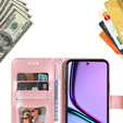 Klapkové puzdro pre Realme C67, Mandala, ružové rose gold