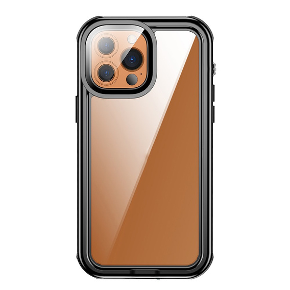 Vodotesné puzdro IP68 pre iPhone 13 / 13 Pro, čierne