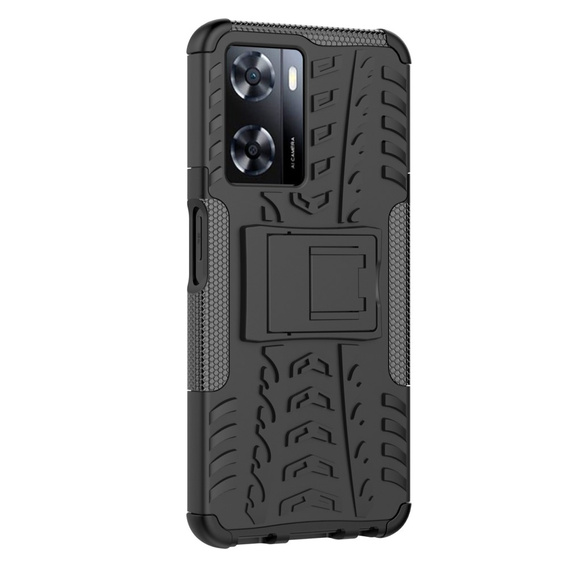 Obal na mobil pre Oppo A57s, Tire Armor, čierne