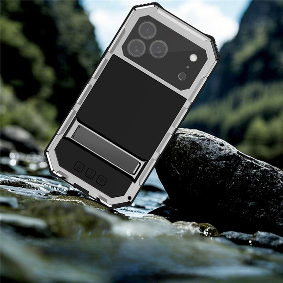 Puzdro R-JUST s podstavcom pre iPhone 17 Pro Max