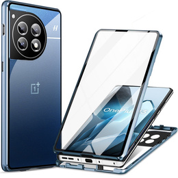 Puzdro pre OnePlus 13, Magnetic Dual Glass, modré