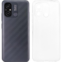 Tenké puzdro pre Xiaomi Redmi 12C/11A 4G, Slim, priehľadné