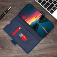 Klapkové puzdro pre Motorola Edge 30 Neo 5G, Wallet Thin Magnet, tmavomodré
