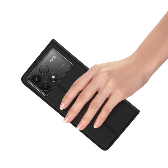 Dux Ducis Obal na mobil pre Xiaomi Poco F6 Pro, Skinpro, čierne