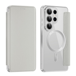 RFID peňaženka MagSafe flipové puzdro s ochranou fotoaparátu pre Samsung Galaxy S26 Ultra