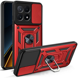 Obal na mobil pre Xiaomi Poco X6 Pro 5G, CamShield Slide, čierne