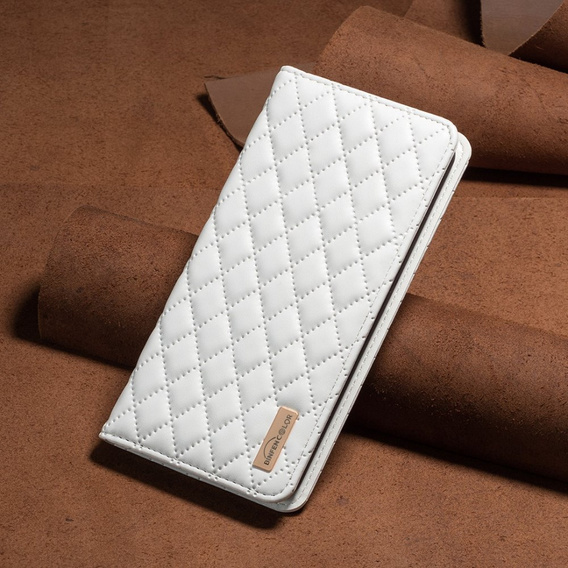 Klapkové puzdro pre Samsung Galaxy A54 5G, Wallet, BINFEN COLOR, biele