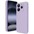 Obal na mobil pre Xiaomi Redmi Note 14 4G, Silicone Lite, fialové