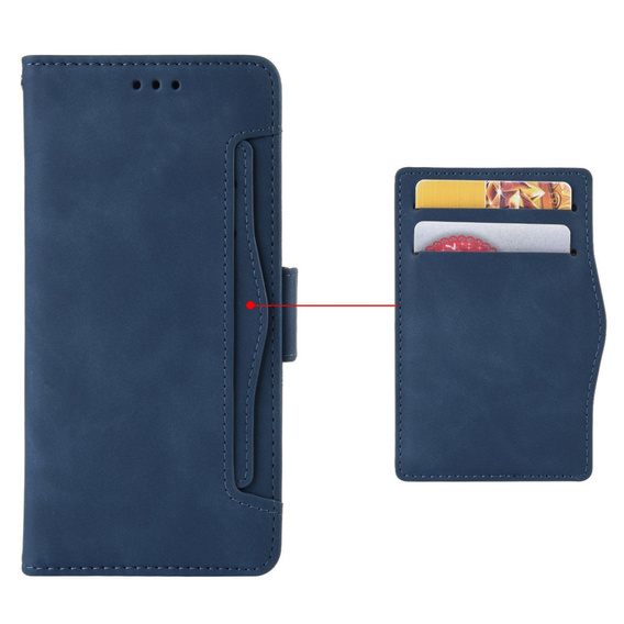 Klapkové puzdro pre Samsung Galaxy A25 5G, Card Slot, modré