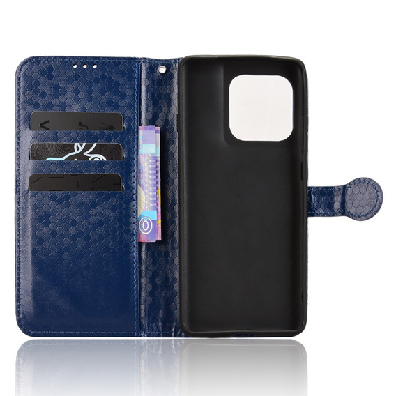 Flipové puzdro pre Motorola Edge 60 / 60 Fusion, Wallet Rhombus, modré
