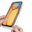 Puzdro pre Xiaomi Redmi 13C, Shockproof, s fóliou, priehľadné
