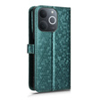 Flipové puzdro pre Realme Note 70T 4G, Wallet Rhombus, zelený