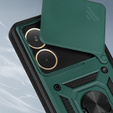 Obal na mobil pre Oppo A5 Pro 5G, CamShield Slide, zelený