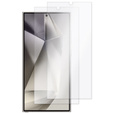 2x tvrdené sklo pre Samsung Galaxy S24 Ultra, ERBORD 9H Hard Glass na displeji