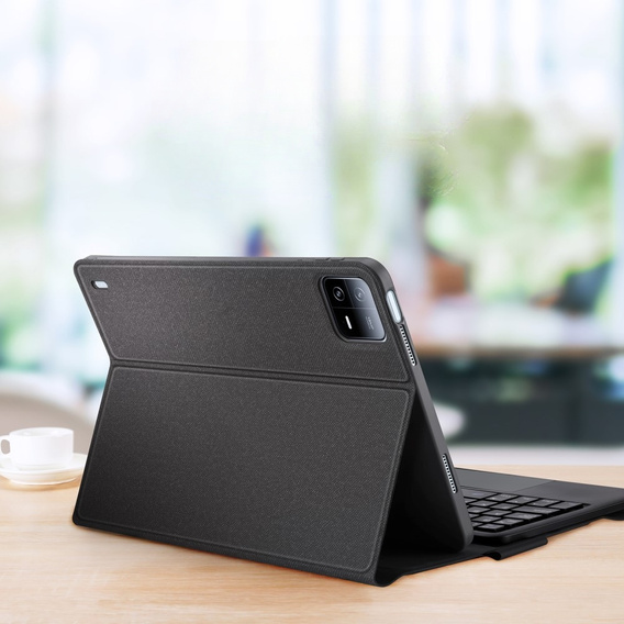 Puzdro + klávesnica Xiaomi Pad 6 / Pad 6 Pro, Dux Ducis Keyboard TouchPad, čierne