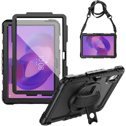 Obrnené puzdro pre Lenovo Tab M11, ochranné 360 so slotom na stylus, čierne
