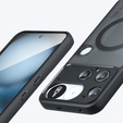 Puzdro pre Nothing Phone 3 5G, pre MagSafe, ERBORD Matt Case, čierny