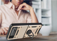 Obal na mobil pre Samsung Galaxy Z Flip3 5G, CamShield Slide, zlaté