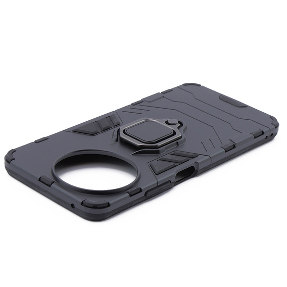 Obal na mobil pre Realme 11 5G, Kickstand Ring, čierne