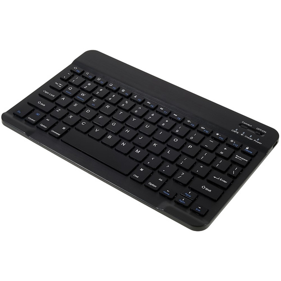 Puzdro + klávesnica Samsung Galaxy Tab S7 T870/T875 / S8, Pen Slot, čierne