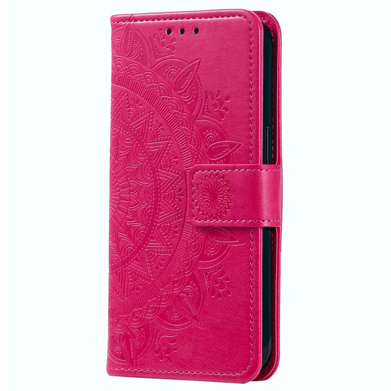 Klapkové puzdro pre Samsung Galaxy A35 5G, Mandala, ružové