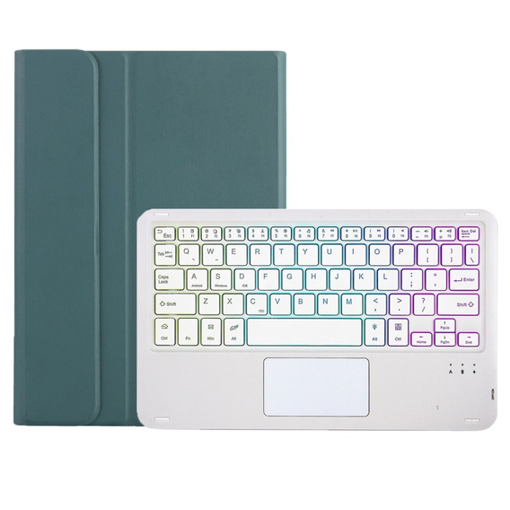 Puzdro + klávesnica Xiaomi Pad 6 / 6 Pro, with touchpad, zelený