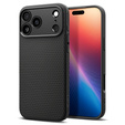 Puzdro Spigen Liquid Air pre iPhone 17 Pro, matná čierna