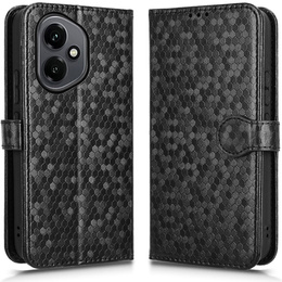 Flipové puzdro pre Honor 400 5G, Wallet Rhombus, čierne