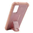 Obrnené puzdro pre Samsung Galaxy S20 FE, Dexnor Full Body, ružové rose gold