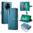 Klapkové puzdro pre Realme 14 Pro 5G, Wallet Zipper Pocket, modré
