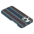 Puzdro pre IPhone 16 Pro, Aramid Fiber Slim Case, pre MagSafe, modrá / červená