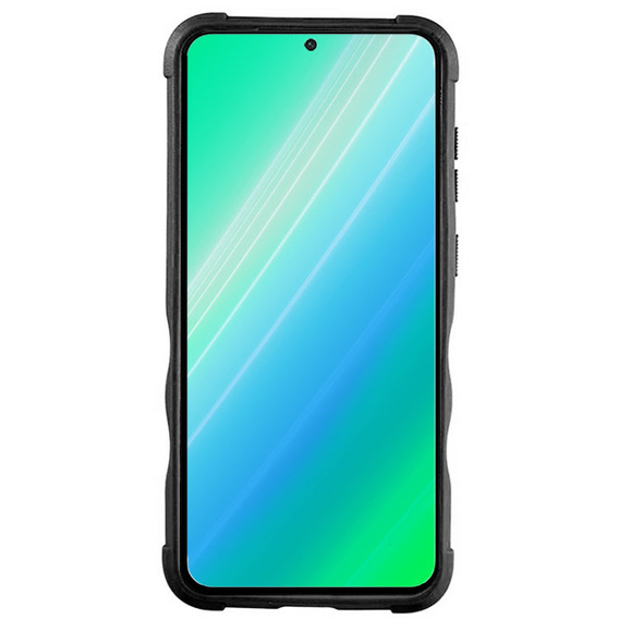 Obrnené puzdro pre Samsung Galaxy S23 Plus, Dual-Layer, zelený