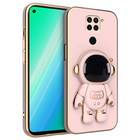 Obal na mobil pre Xiaomi Redmi Note 9, Astronaut, ružové