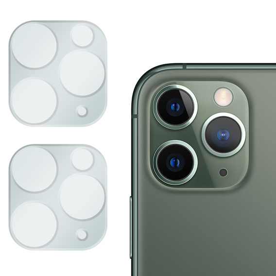 2x tvrdené sklo ERBORD na kameru iPhone 11 Pro