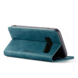 CASEME puzdro pre Samsung Galaxy S10 Plus, Leather Wallet Case, modré