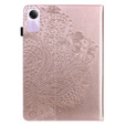 Puzdro s chlopňou pre Xiaomi Redmi Pad SE 11", flower, ružové